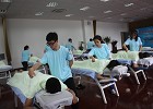 2014’上海中医药大学针灸推拿操作技能大赛掠影